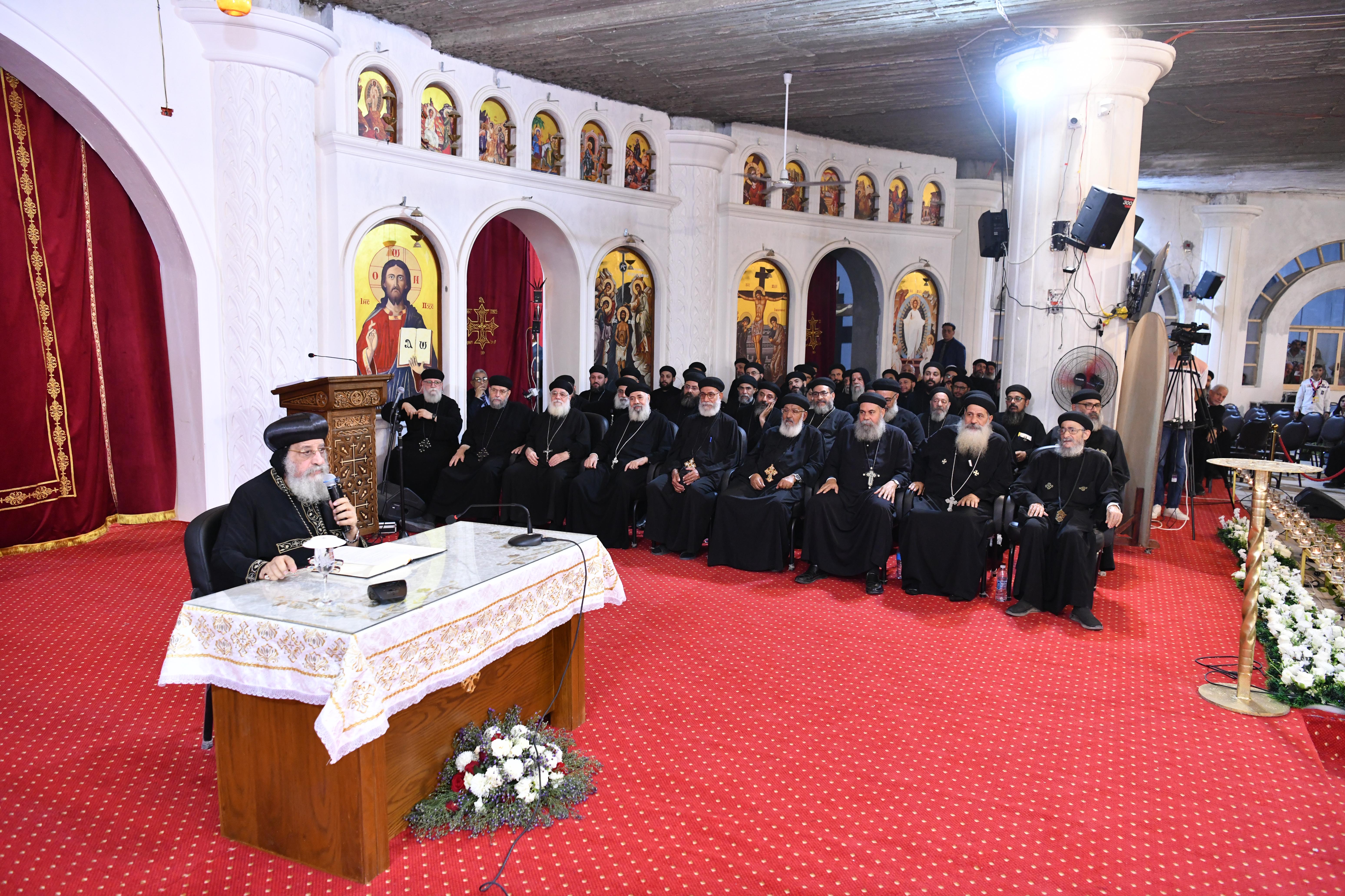 البابا تواضروس خلال العظة