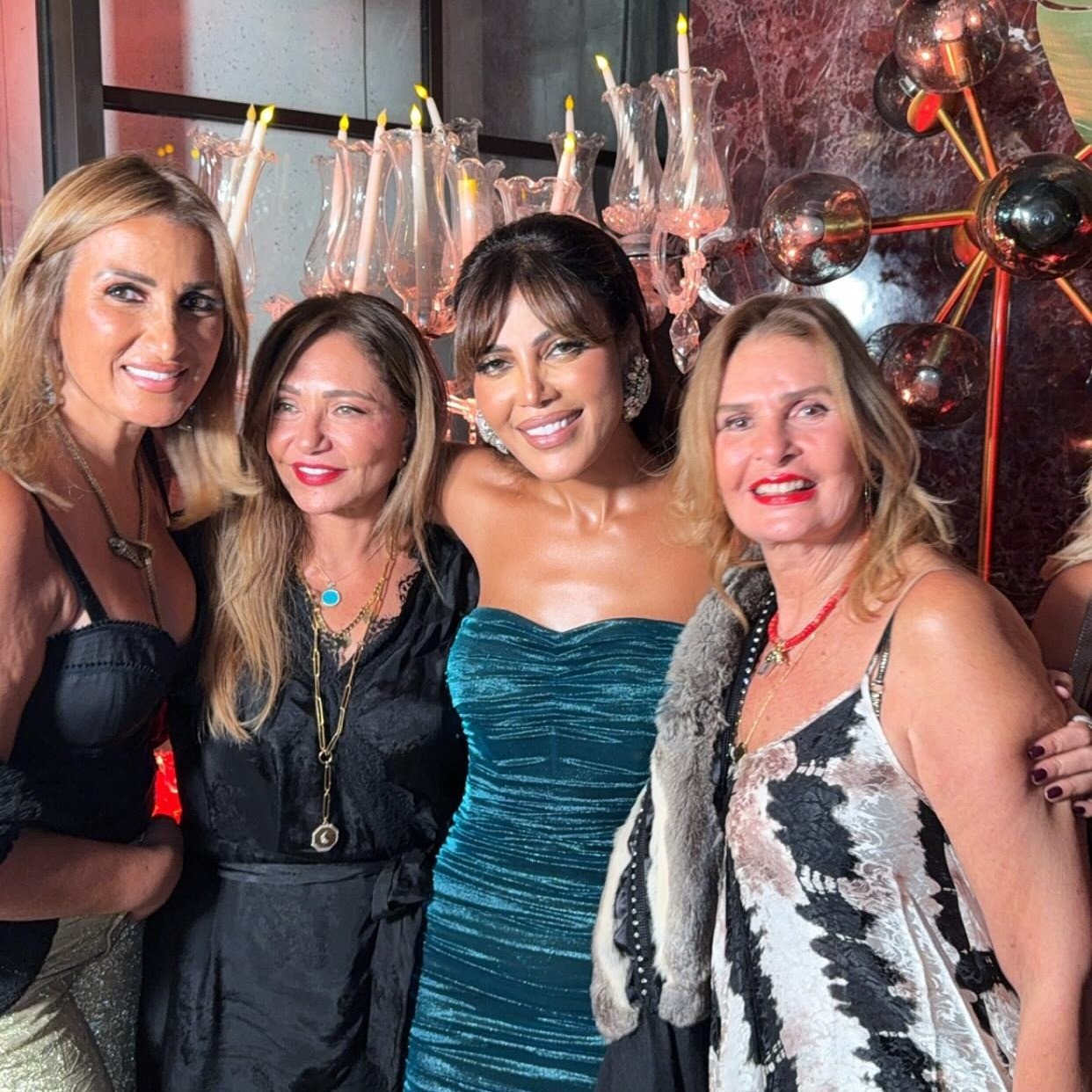 ريهام حجاج ويسرا وليلى علوى