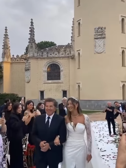 وليد توفيق مع ابنته