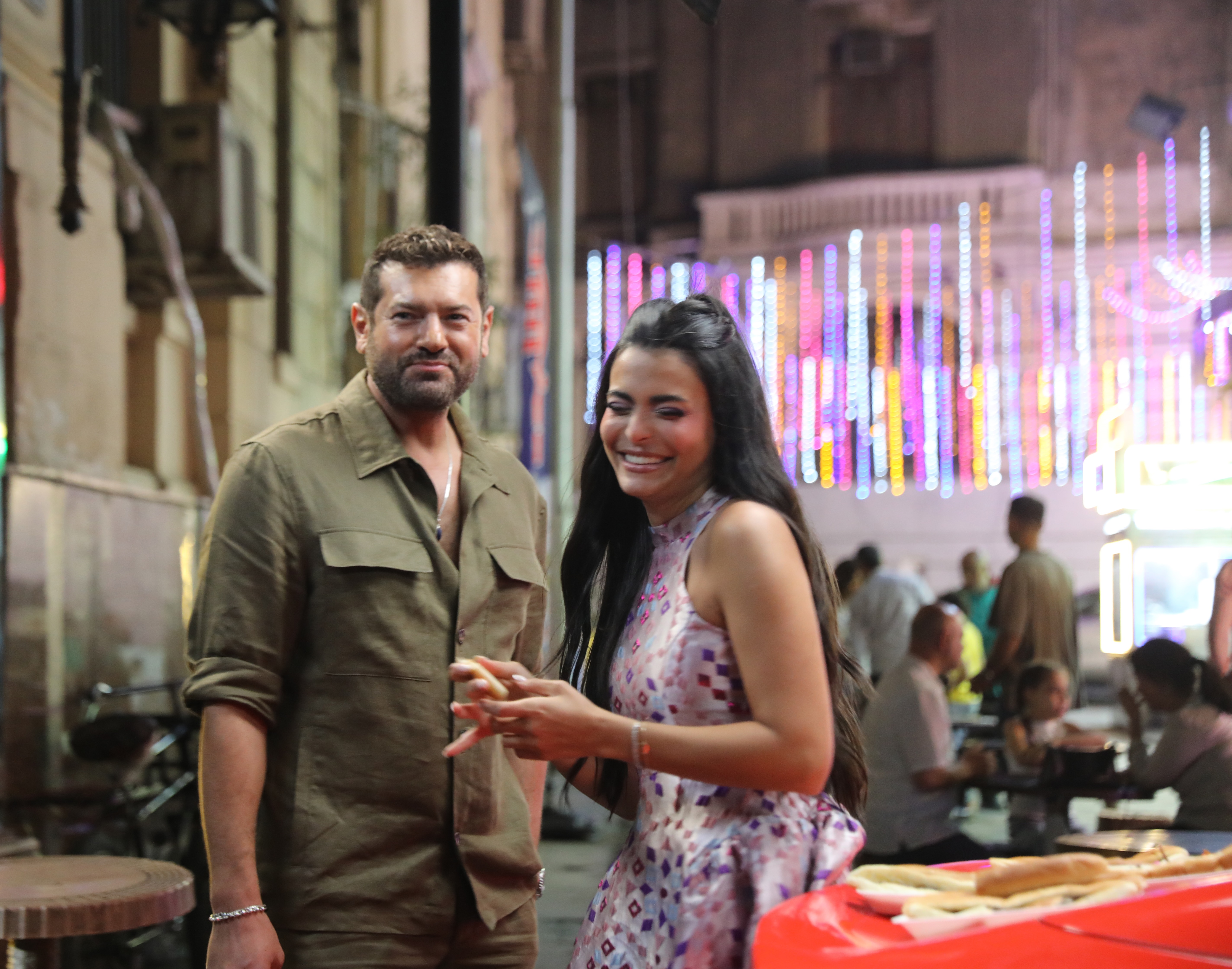 عمرو يوسف واسماء جلال فى فيلم السلم والثعبان - لعب عيال عمرو يوسف واسماء جلال فى فيلم السلم والثعبان - لعب عيال