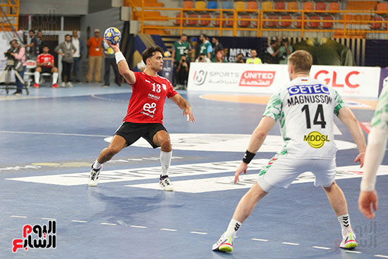  فريق رجال كرة اليد بالنادى الأهلى أمام نظيره ماجدبيرج الألماني (3)