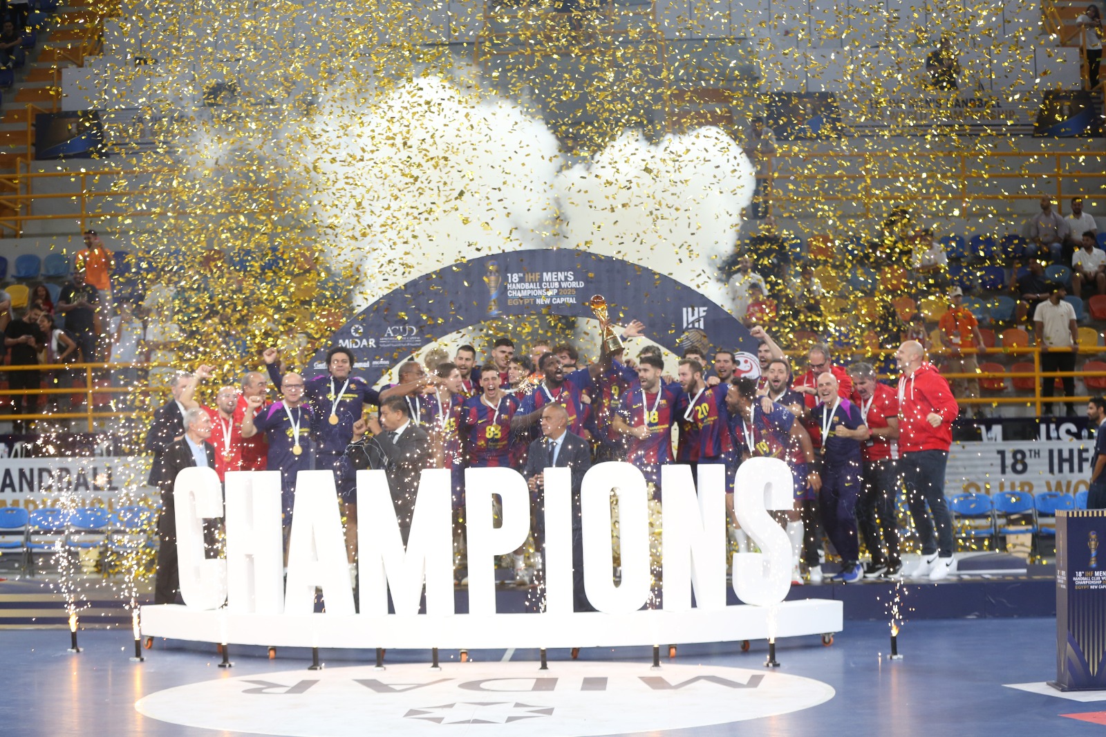 برشلونة يتوج ببطولة العالم لأندية اليد (4)