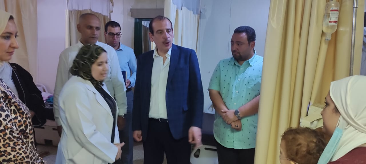 نائب وزير الصحة يجري زيارة تفقدية مفاجئة لمستشفى كفر الزيات نائب وزير الصحة يجري زيارة تفقدية مفاجئة لمستشفى كفر الزيات