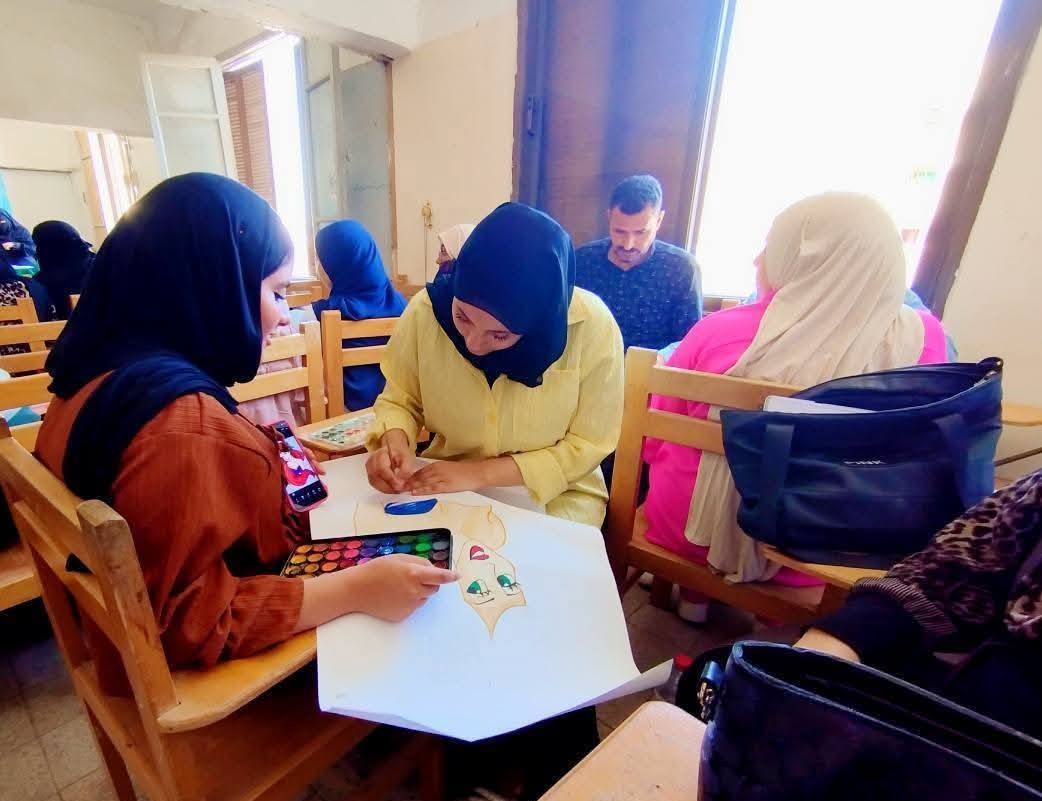 مسابقة الرسم الفوري للفتيات مسابقة الرسم الفوري للفتيات