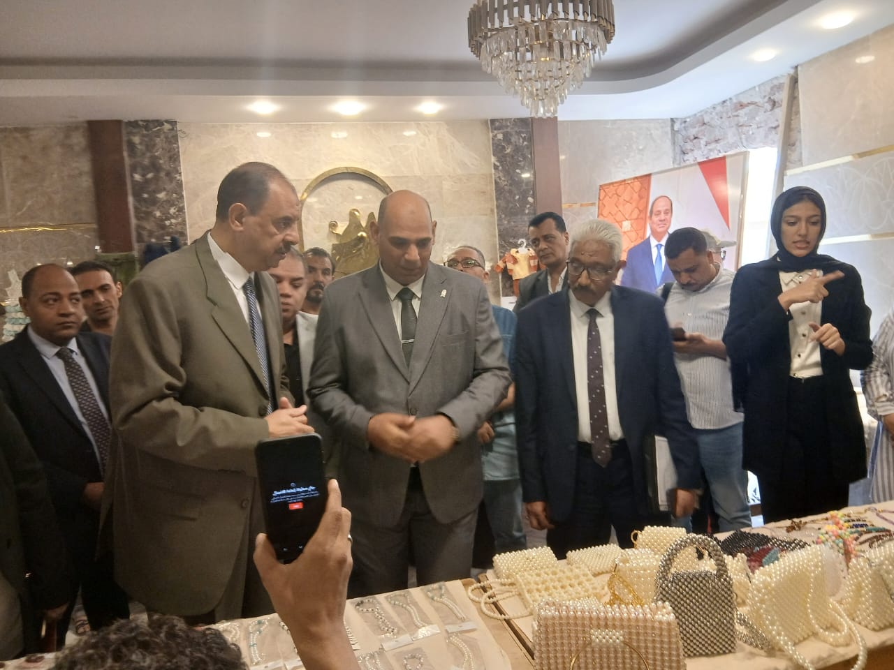 صناعات يديويه بالمعرض 