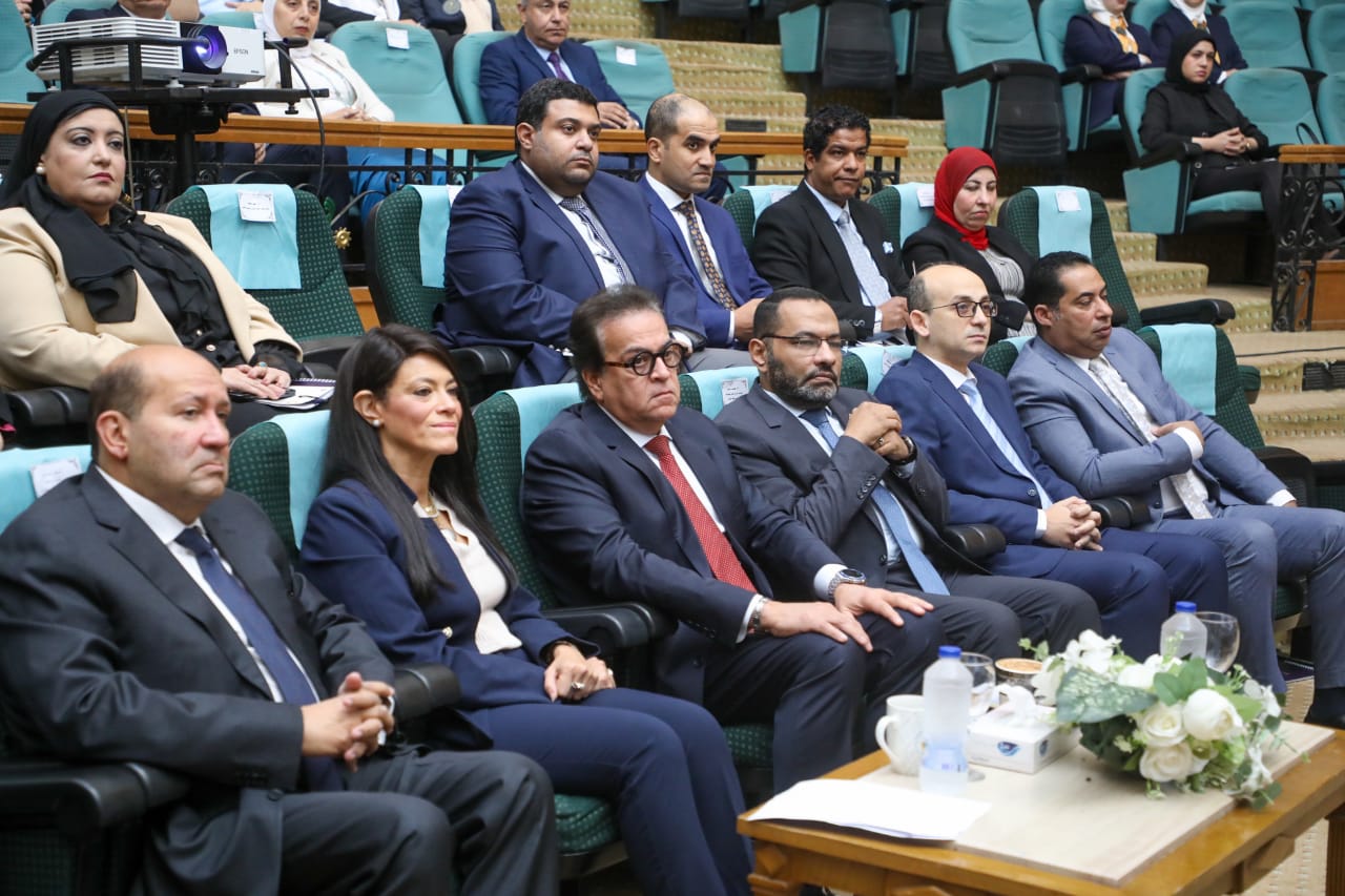 فعاليات إطلاق جائزة مصر للتميز الحكومي للقطاع الصحي