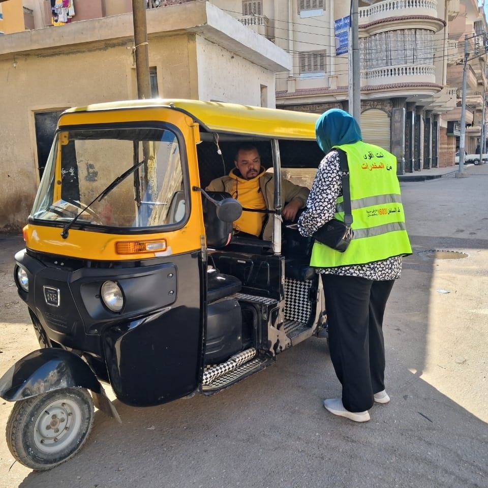 توعية مستقلي التوك توك