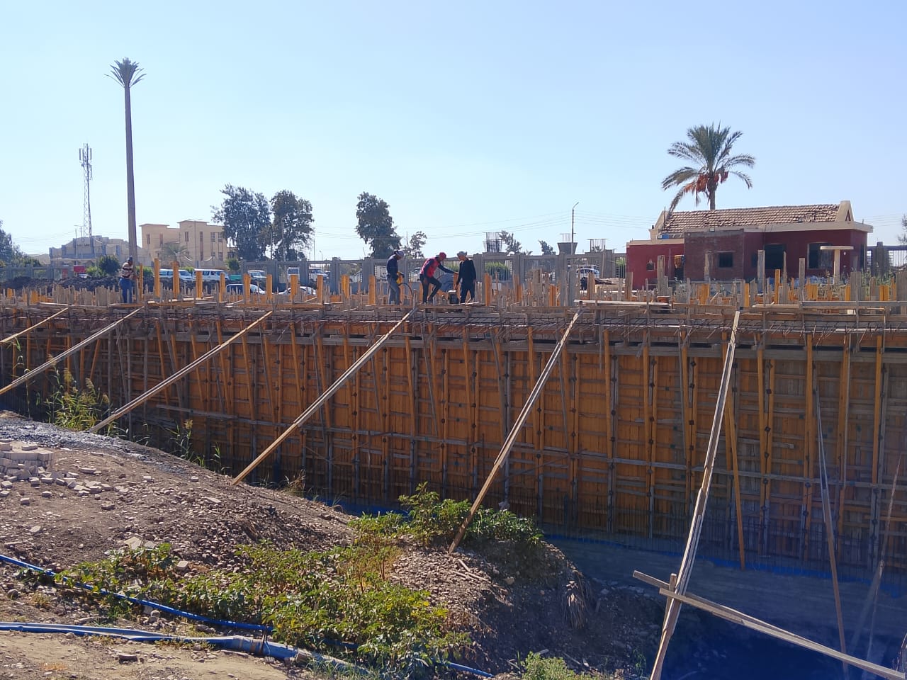 إنشاء حمام السباحة الأوليمبي بمركز التنمية الشبابية بسخا إنشاء حمام السباحة الأوليمبي بمركز التنمية الشبابية بسخا