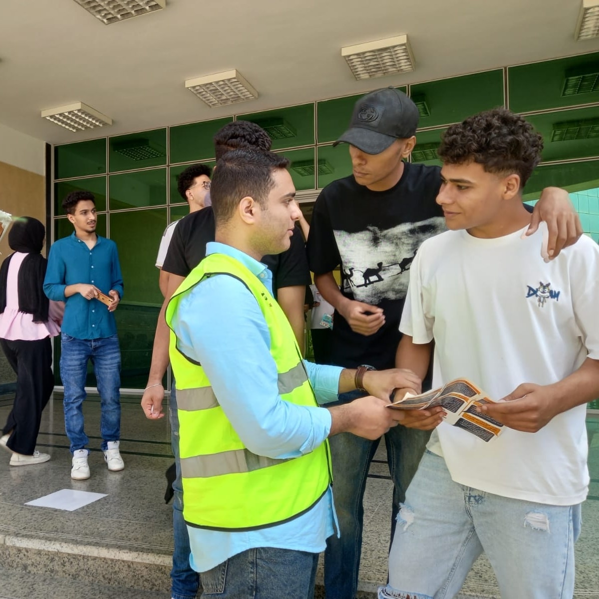 توعية طلاب جامعة كفر الشيخ