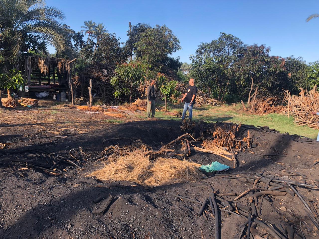 البيئة تشن حملات تفتيش مكبرة على مكامير الفحم بدمياط البيئة تشن حملات تفتيش مكبرة على مكامير الفحم بدمياط