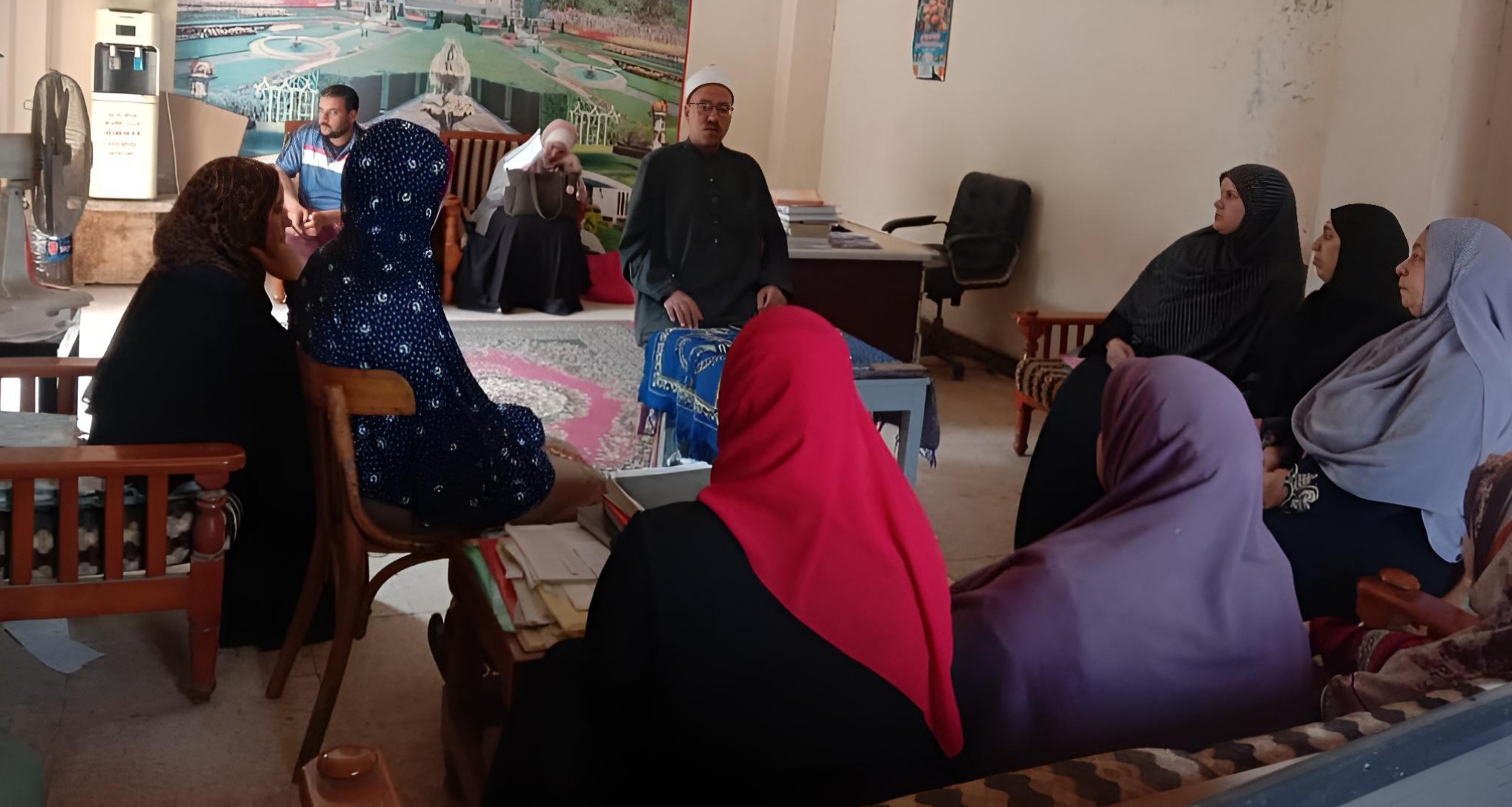 محاضرة عن خطورة الزواج المبكر والحتان والعنف الأسري