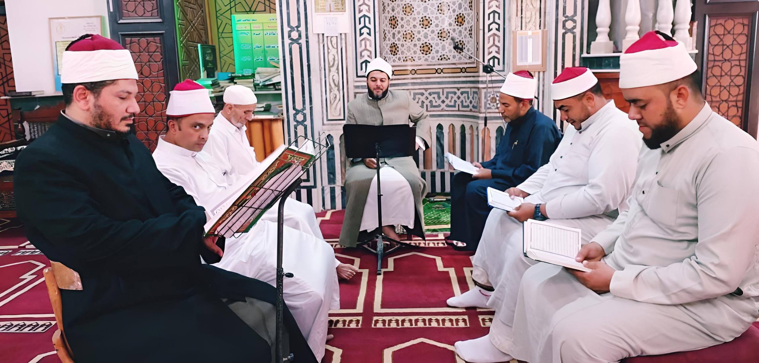 أحد المقارئ لأئمة بكفر الشيخ