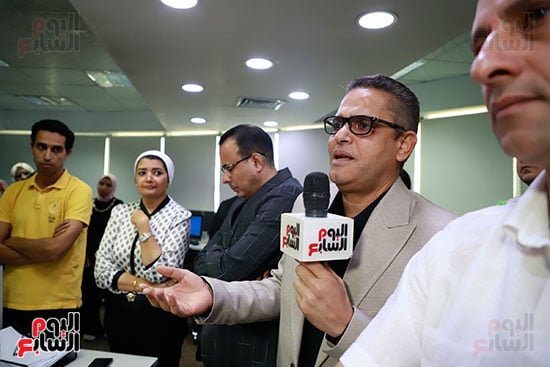 اليوم السابع تطلق أول مشروع لغرفة أخبار ذكية  (21)