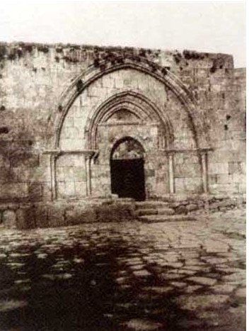 صورة قبر العذراء مريم 1860