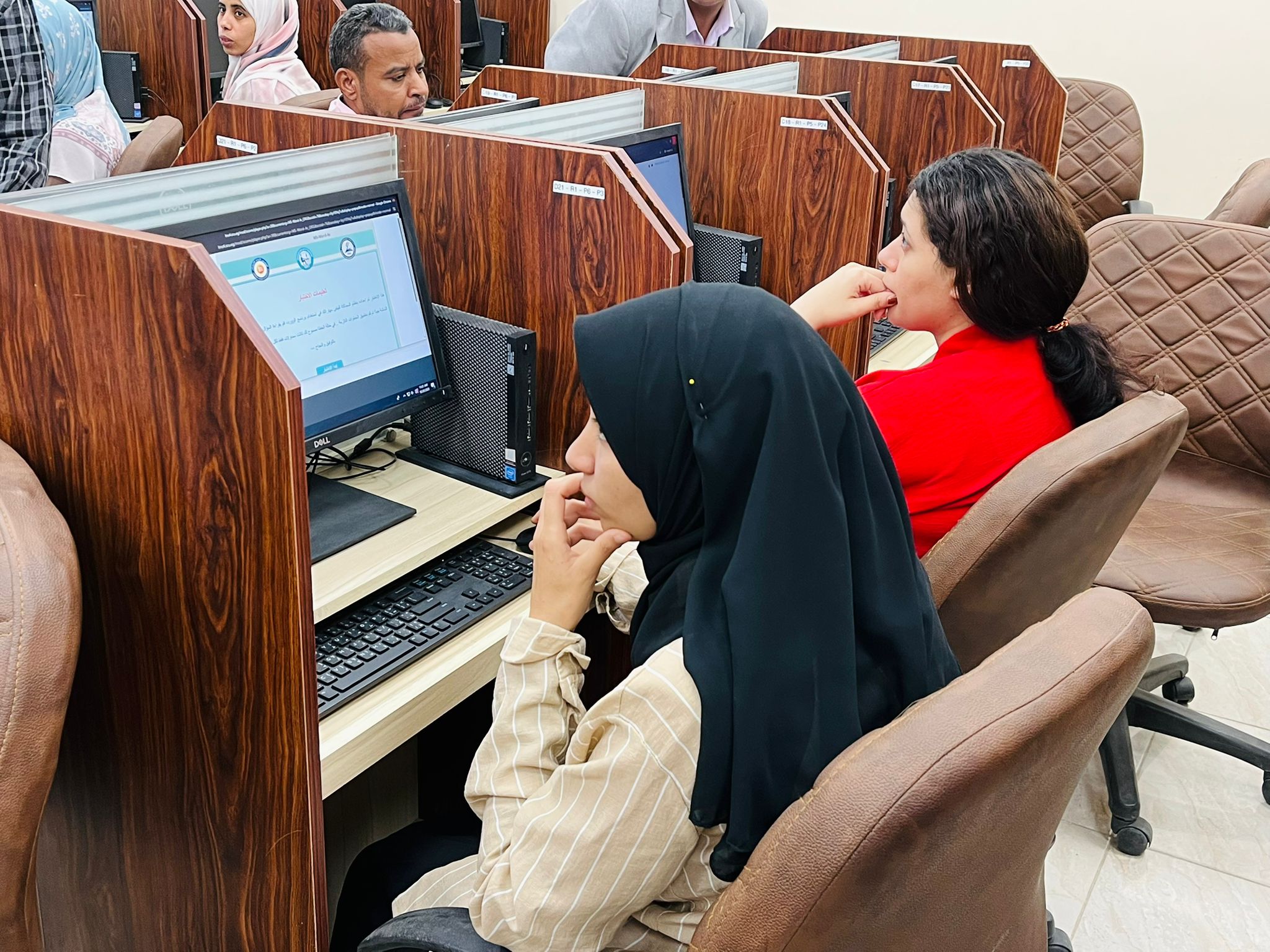 فعاليات رفع كفاءة هيئة التدريس ومعاونيهم عبر اختبارات التحول الرقمي فعاليات رفع كفاءة هيئة التدريس ومعاونيهم عبر اختبارات التحول الرقمي