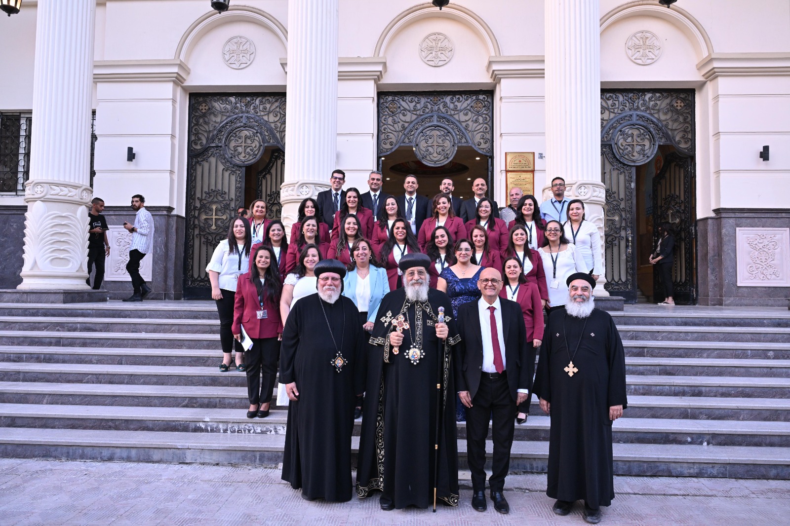 جانب من احتفال الكنيسة