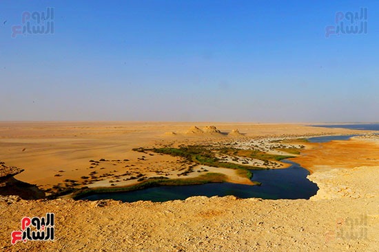 جبل الدوارة والبحيرة المسحورة بوادي الريان  (15)
