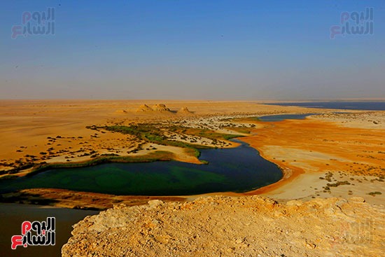 جبل الدوارة والبحيرة المسحورة بوادي الريان  (10)