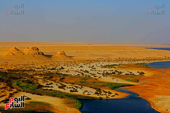 جبل الدوارة والبحيرة المسحورة بوادي الريان  (8)