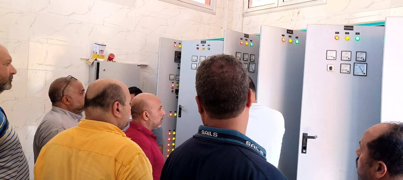 الاستلام المبدئي للمحطة