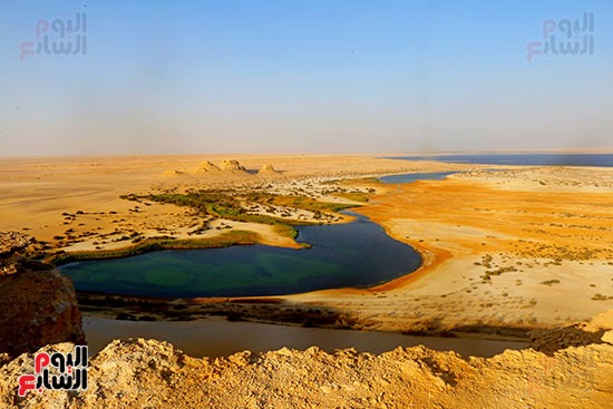 جبل الدوارة والبحيرة المسحورة بوادي الريان  (9)