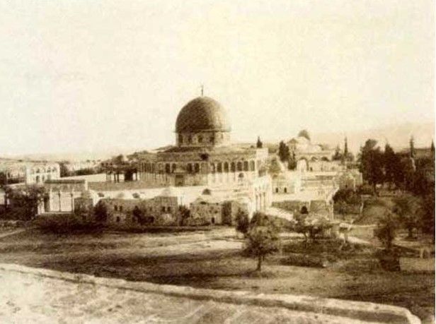 صورة القدس وضواحيها عام 1860