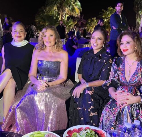 الهام شاهين وليلي علوي ويسرا وريا ابي راشد