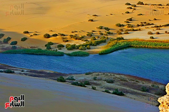 جبل الدوارة والبحيرة المسحورة بوادي الريان  (2)