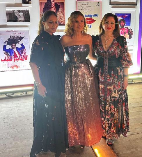 الهام شاهين ويسرا وليلي علوي