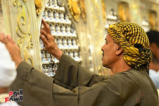 استعدادات الليلة الختامية لمولد الحسين (6)