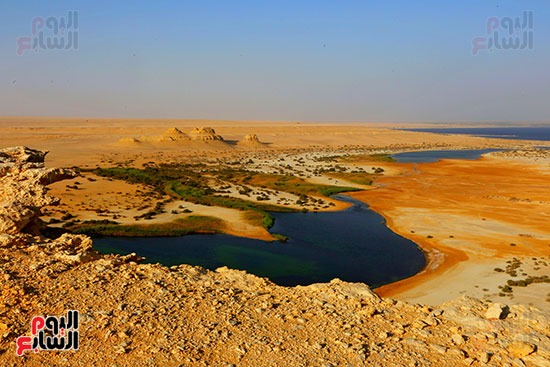 جبل الدوارة والبحيرة المسحورة بوادي الريان  (14)