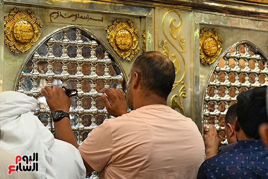 استعدادات الليلة الختامية لمولد الحسين (9)