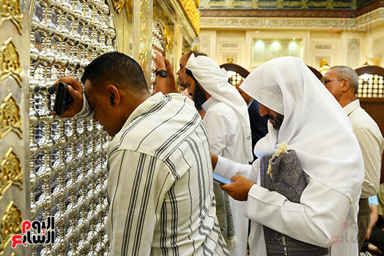 استعدادات الليلة الختامية لمولد الحسين (10)