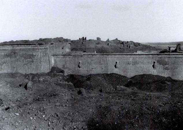 صورة دندرة عام 1860 صورة دندرة عام 1860
