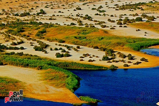 جبل الدوارة والبحيرة المسحورة بوادي الريان  (5)