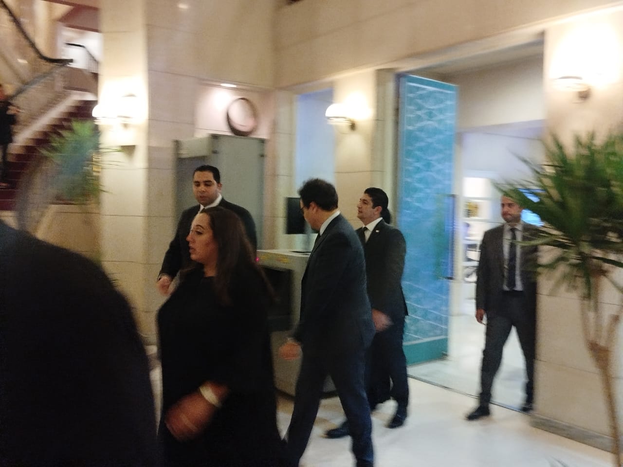 وزير الثقافة يصل إلى دار الأوبرا  لحضور حفل عمر خيرت (1)