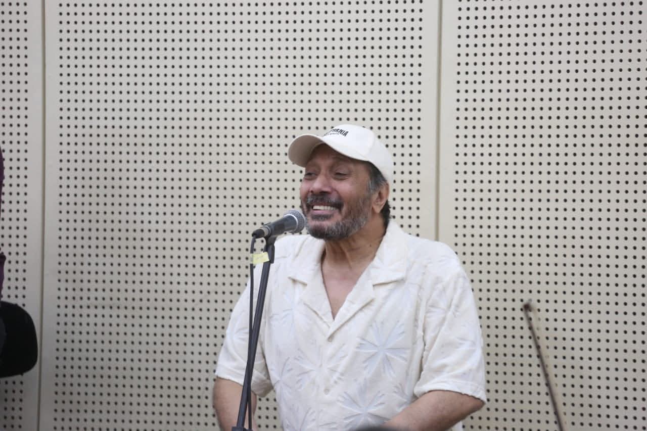 الحجار يختتم بروفاته استعدادًا لحفلمهرجان الموسيقى العربية غدًا (2)