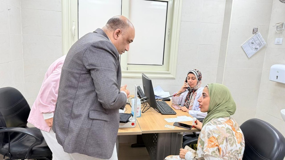 جولة لتقييم جودة الخدمات الطبية بمركز طب أسرة الكرنك الجديد بالأقصر