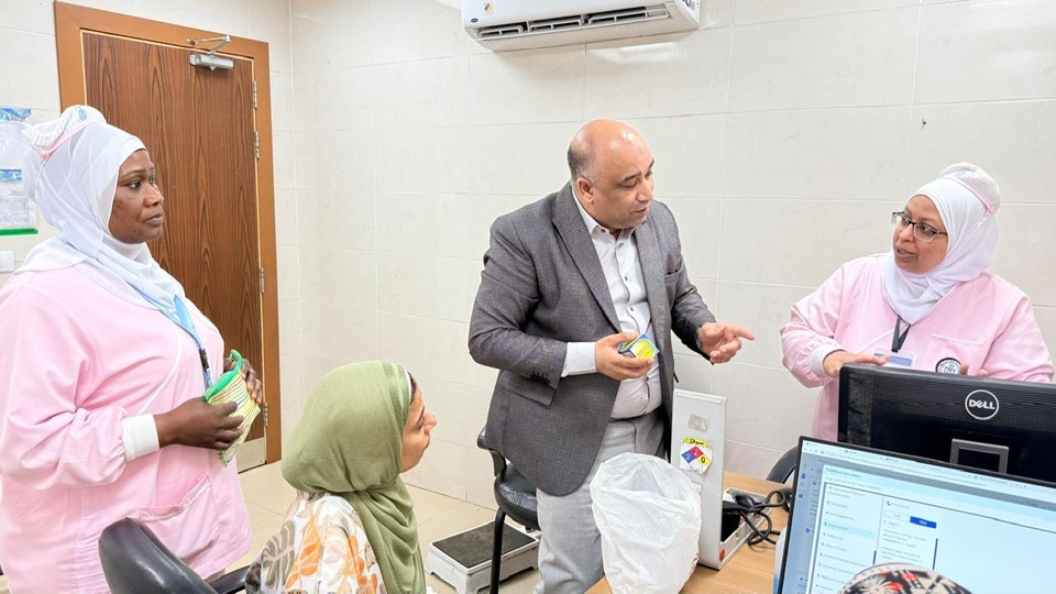 جولة ميدانية لتقييم جودة الخدمات الطبية بمركز طب أسرة الكرنك الجديد