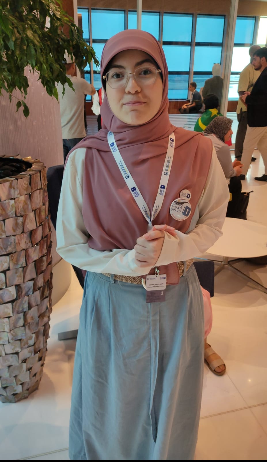 بطلة مصر فى تحدي القراءة