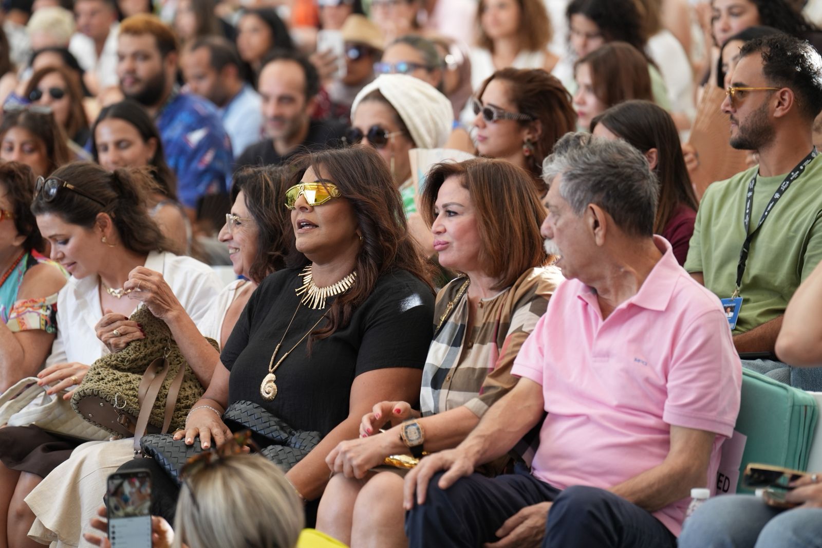 الهام شاهين وانتشال وهالة صدقى