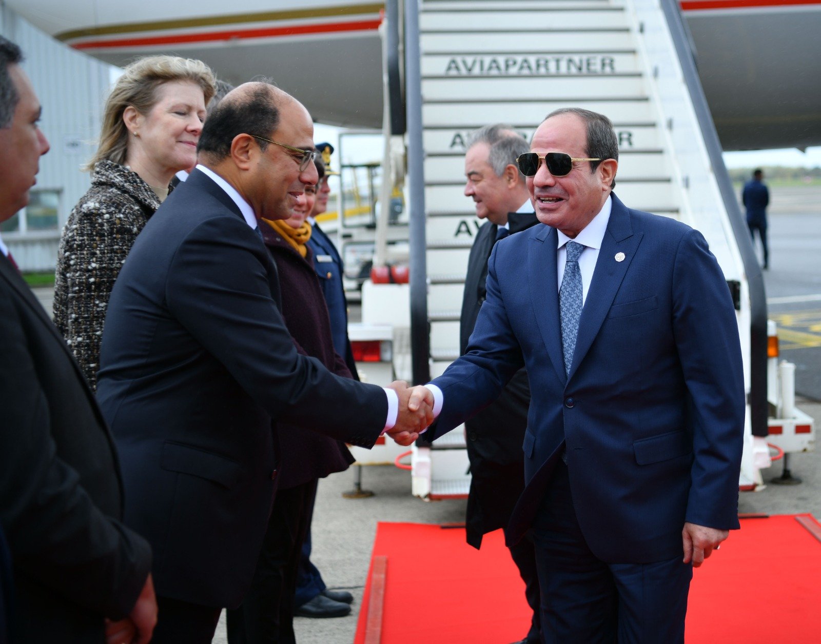 الرئيس السيسى يصل العاصمة البلجيكية للمشاركة فى أعمال القمة المصرية الأوروبية الأولى الرئيس السيسى يصل العاصمة البلجيكية للمشاركة فى أعمال القمة المصرية الأوروبية الأولى