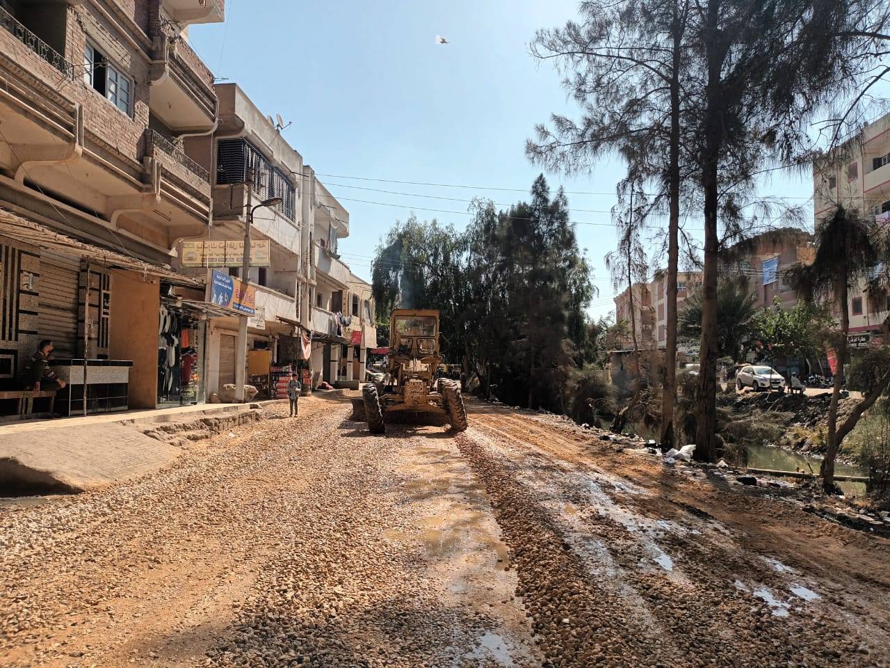 رفع كفاءة الطرق ونظافتها بقرية منشأة عباس بالجهود الذاتية رفع كفاءة الطرق ونظافتها بقرية منشأة عباس بالجهود الذاتية