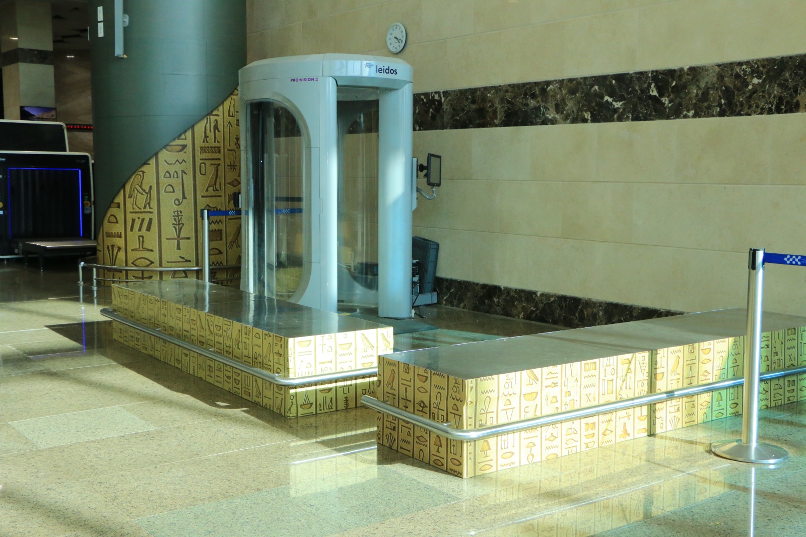 إستعدادات مطار سفنكس لإفتتاح المتحف المصرى الكبير (5)