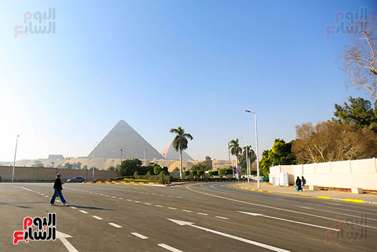 استعدادات افتتاح المتحف المصري الكبير (2)