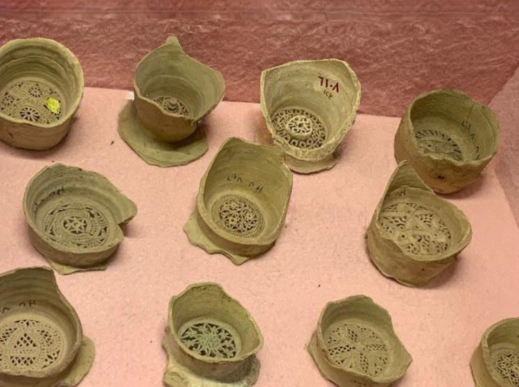 شبابيك القلل بمتحف آثار الغردقة 