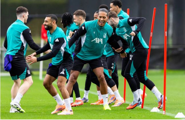 تدريبات ليفربول قبل مواجهة آينتراخت