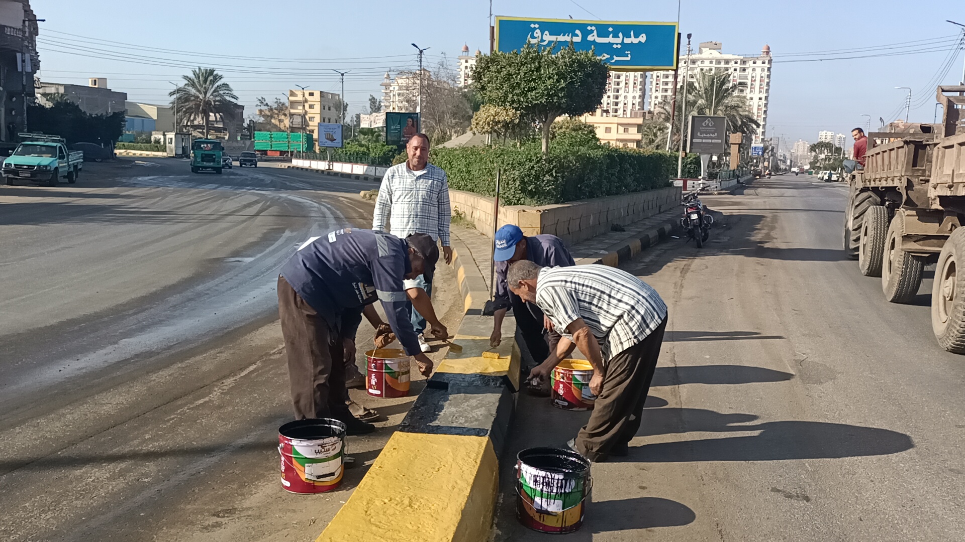 طلاء البلدرات بدسوق