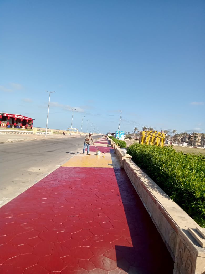 جانل من تطوير كورنيش بلطيم جانل من تطوير كورنيش بلطيم