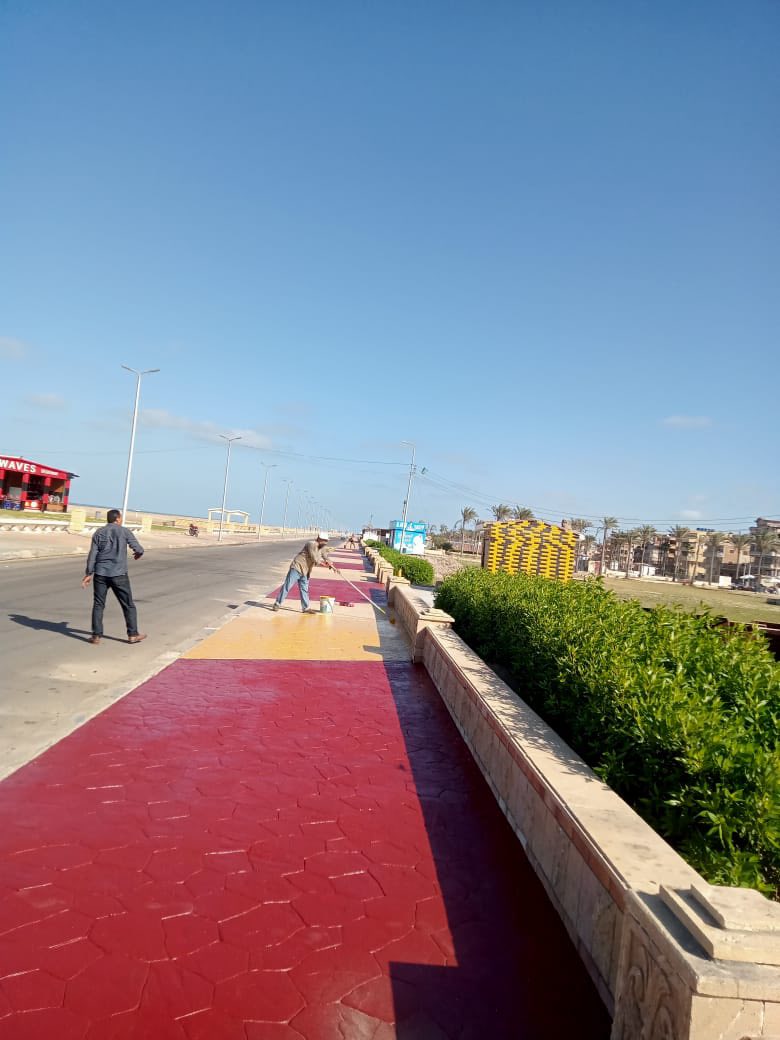 جانب من تجميل كورنيش لطيم جانب من تجميل كورنيش لطيم